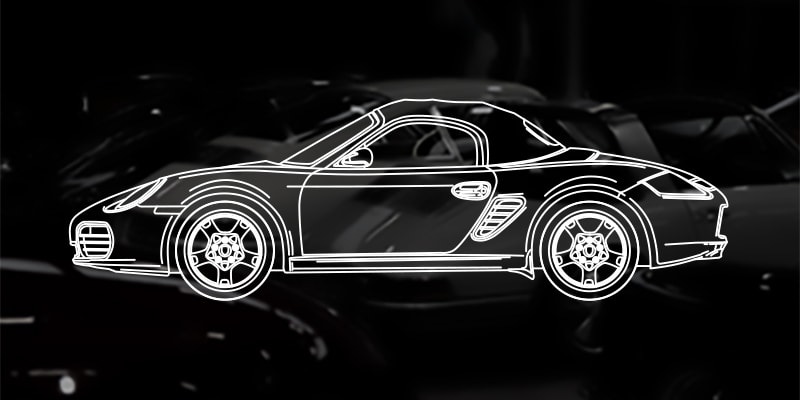 Boxster Hvide Profil Bilmodeller Til Porsche Sound